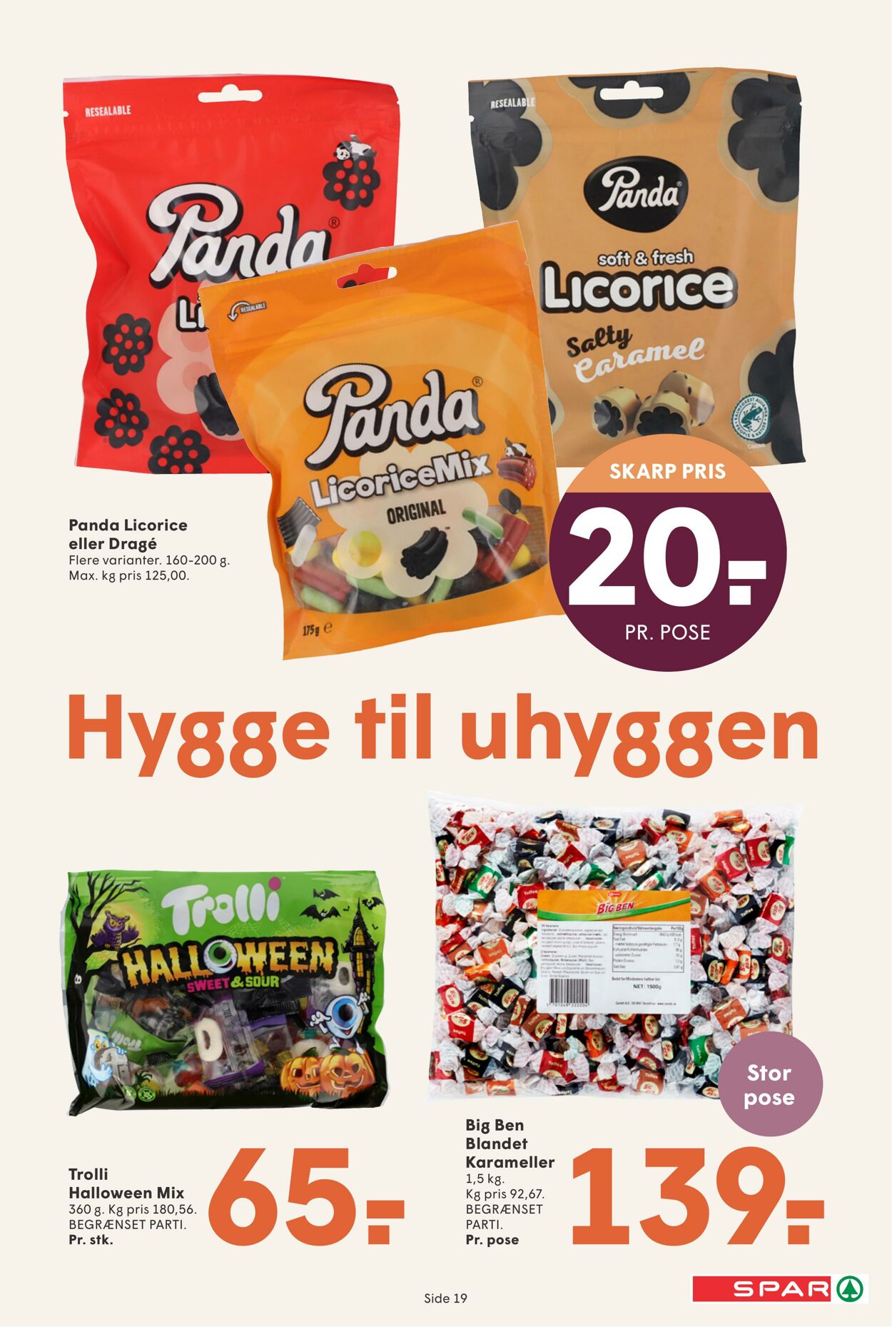 Tilbud Spar 24.10.2025 - 30.10.2025