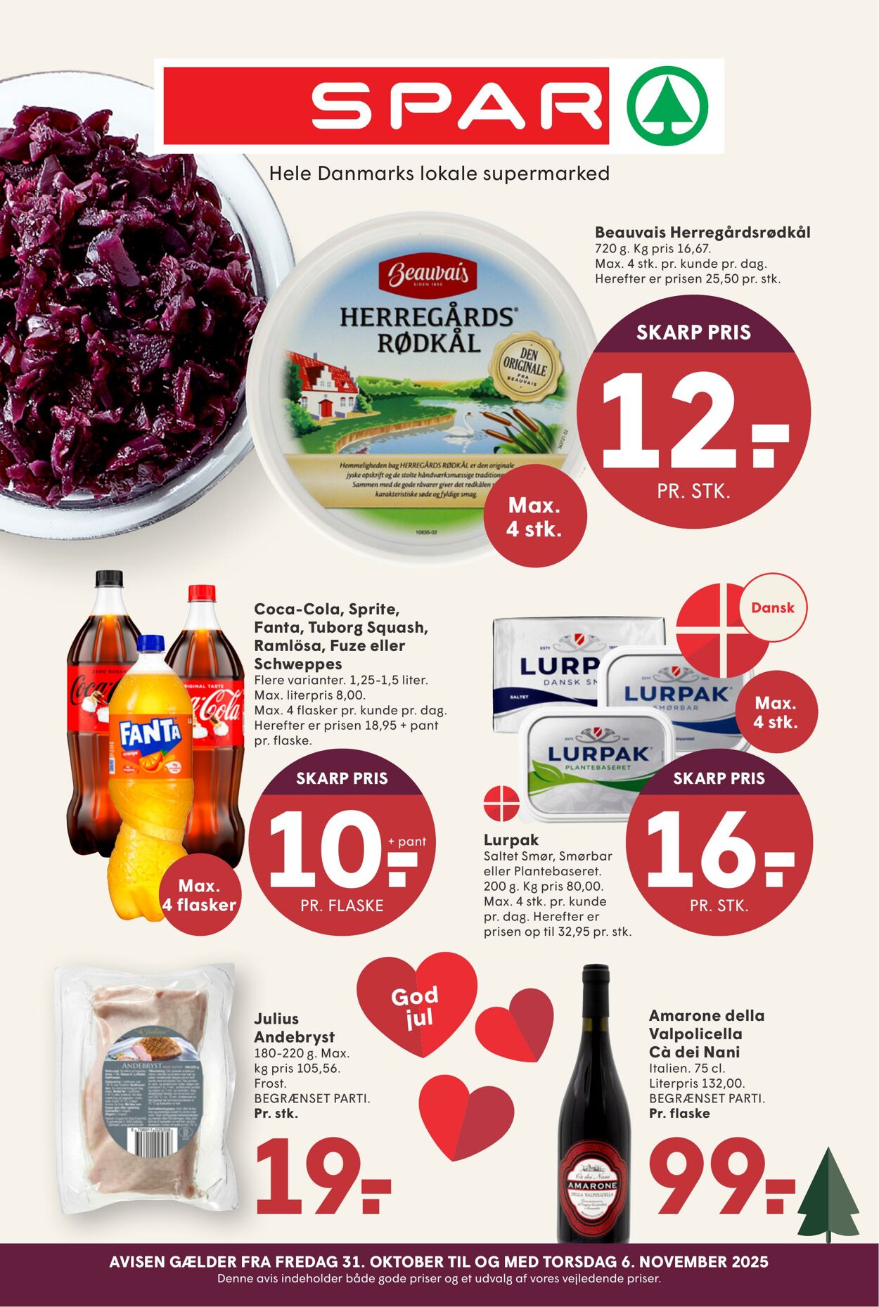 Tilbud Spar 31.10.2025 - 06.11.2025