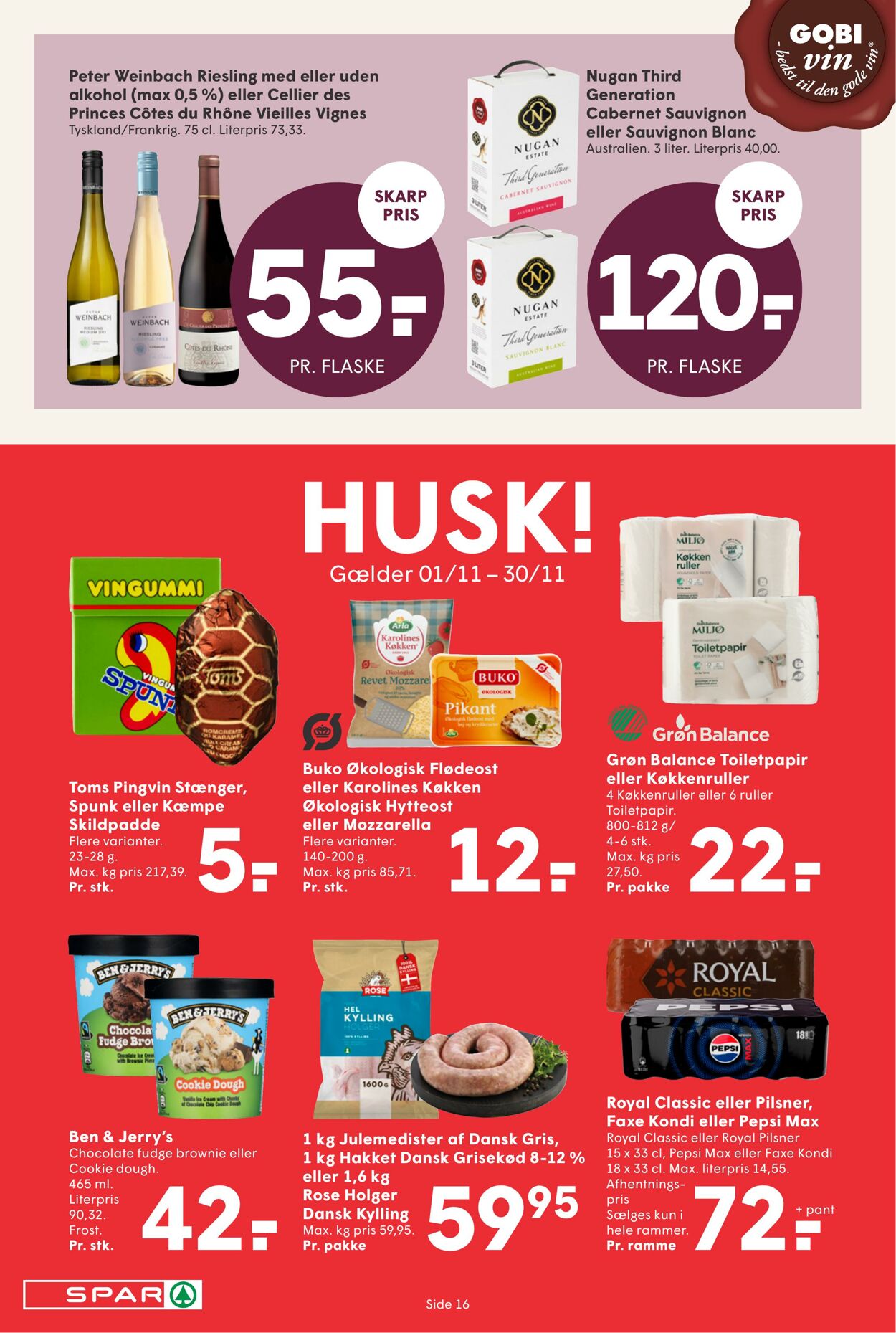 Tilbud Spar 07.11.2025 - 13.11.2025