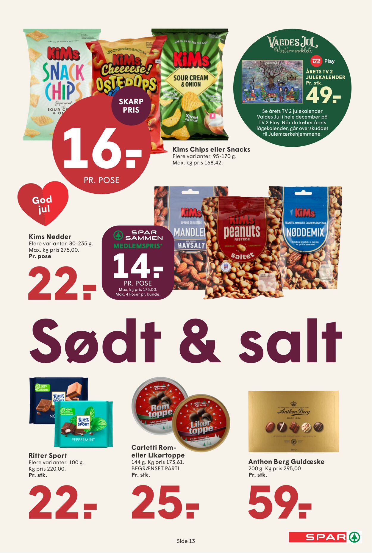 Tilbud Spar 14.11.2025 - 20.11.2025