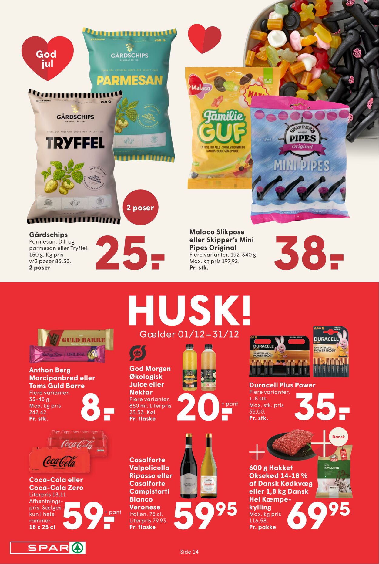 Tilbud Spar 19.12.2025 - 23.12.2025