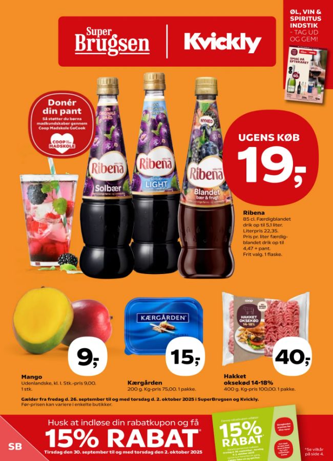 Tilbud SuperBrugsen 29.09.2025 - 06.10.2025