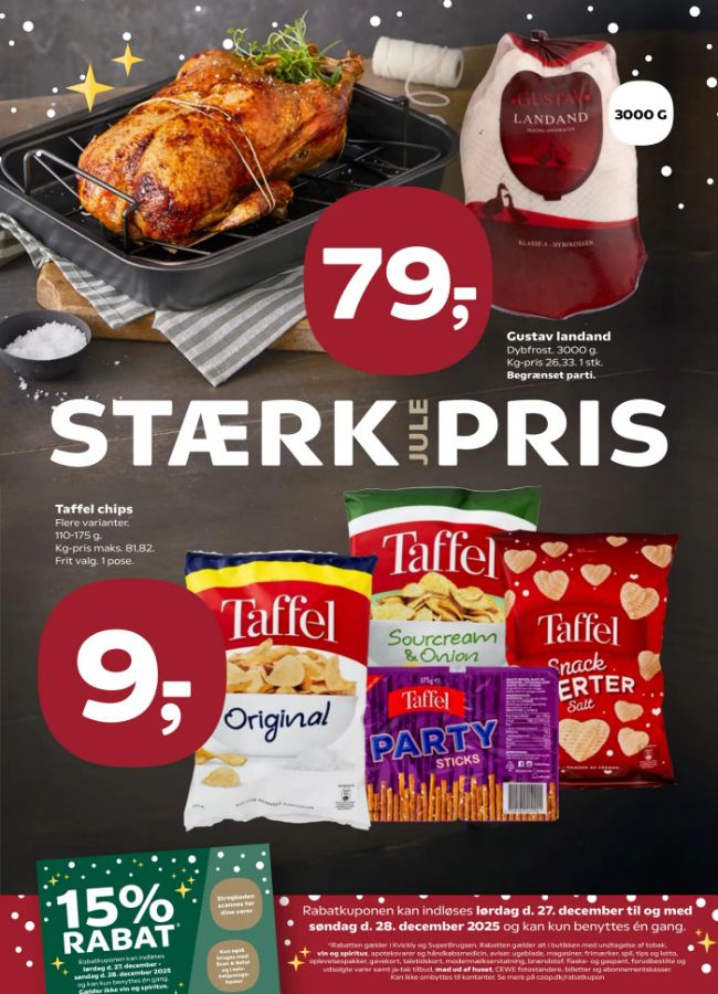 Tilbud SuperBrugsen 18.12.2025 - 01.01.2026