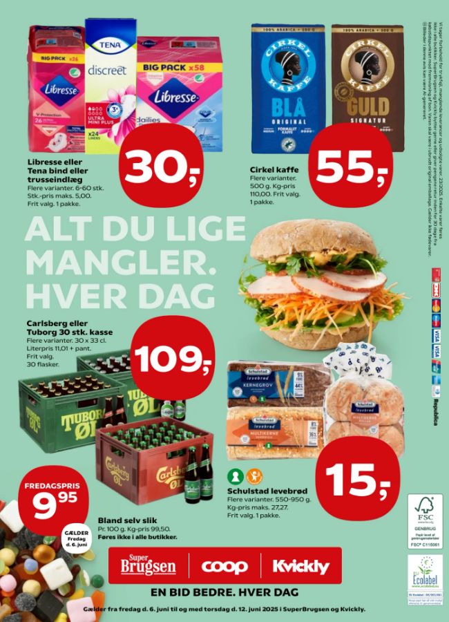 Tilbud SuperBrugsen 09.06.2025 - 23.06.2025