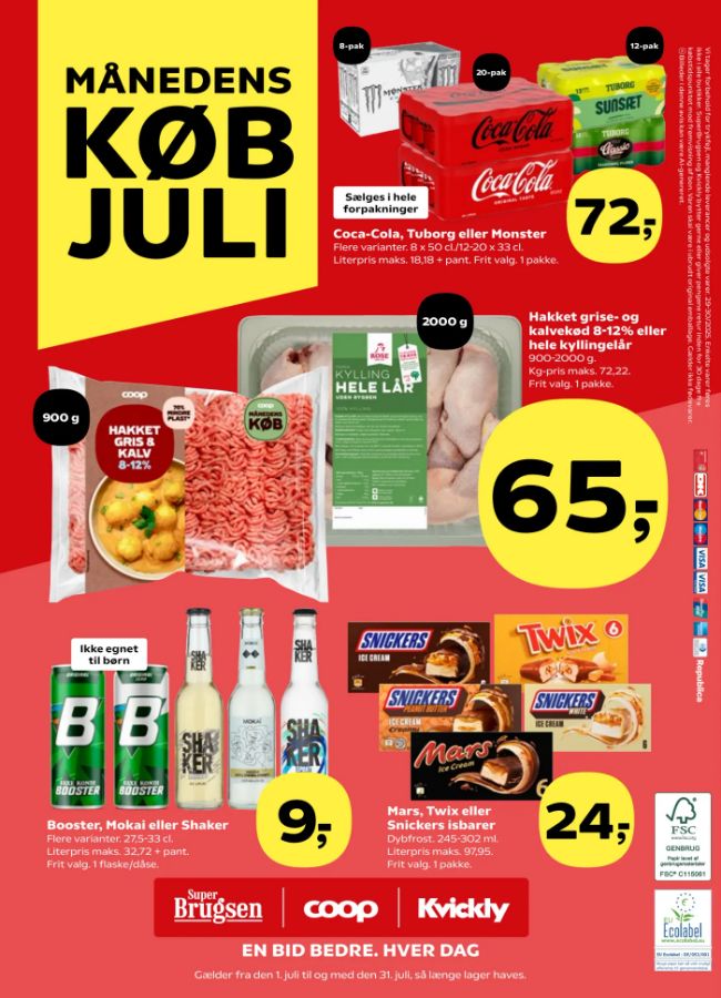 Tilbud SuperBrugsen 20.07.2025 - 03.08.2025