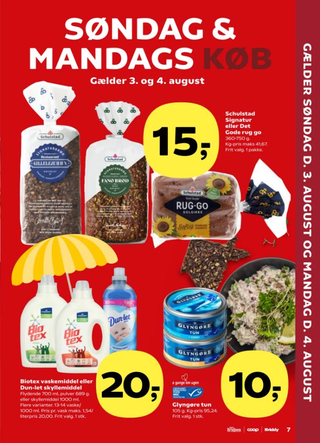 Tilbud SuperBrugsen 06.08.2025 - 20.08.2025
