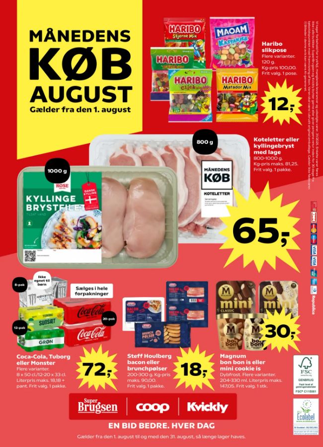 Tilbud SuperBrugsen 06.08.2025 - 20.08.2025