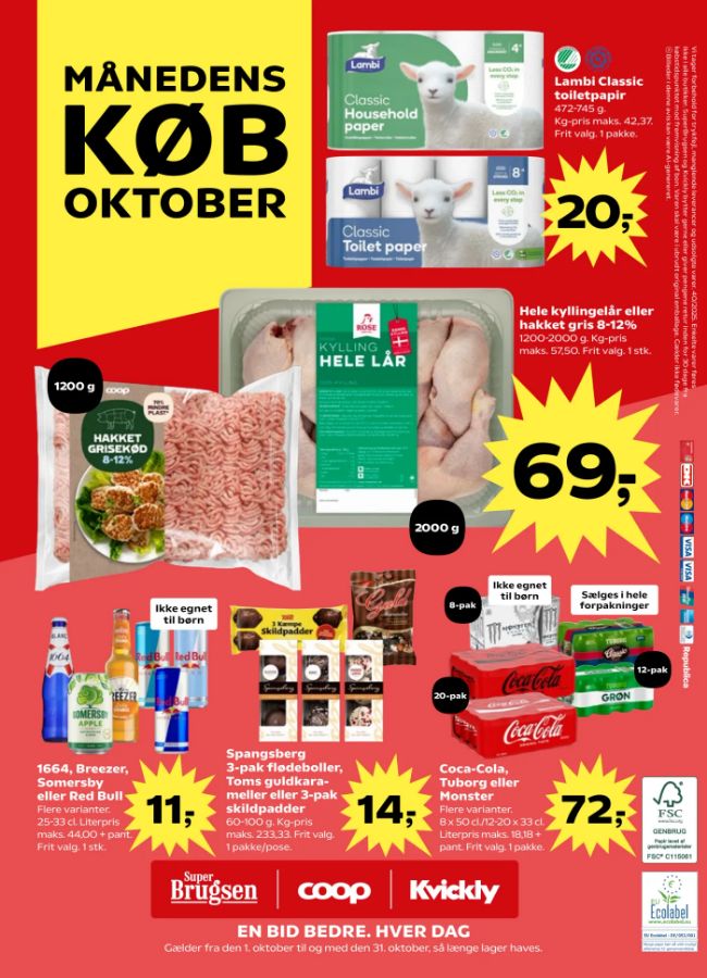 Tilbud SuperBrugsen 07.10.2025 - 21.10.2025